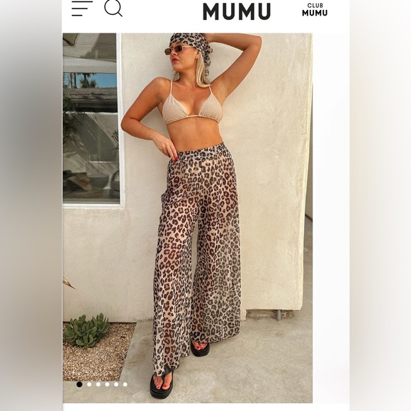 NWT Show Me Your Mumu Jet Setter Pants Size Medium - Picture 3 of 11